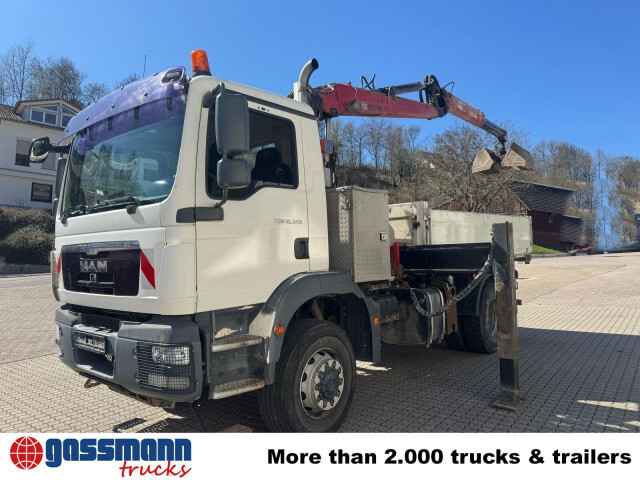 MAN TGM 18.340 4x4 BB mit Penz Kran 11.83 SH, Funk 