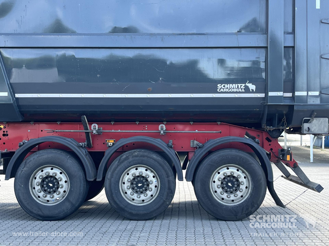 Schmitz Cargobull Kipper Stahlrundmulde 53m³ 
