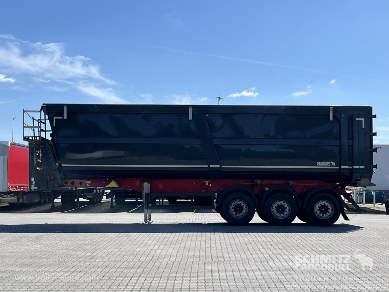 Schmitz Cargobull Kipper Stahlrundmulde 53m³ 