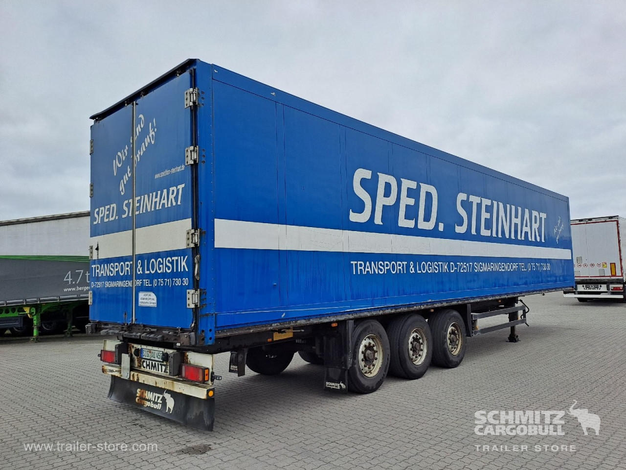 Schmitz Cargobull Trockenfrachtkoffer Standard Doppelstock 