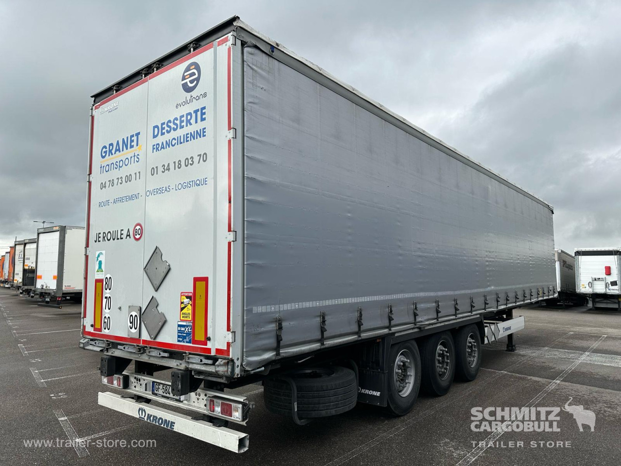 Krone Semitrailer Curtainsider Standard 