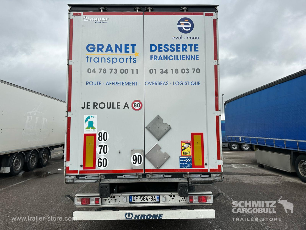 Krone Semitrailer Curtainsider Standard 
