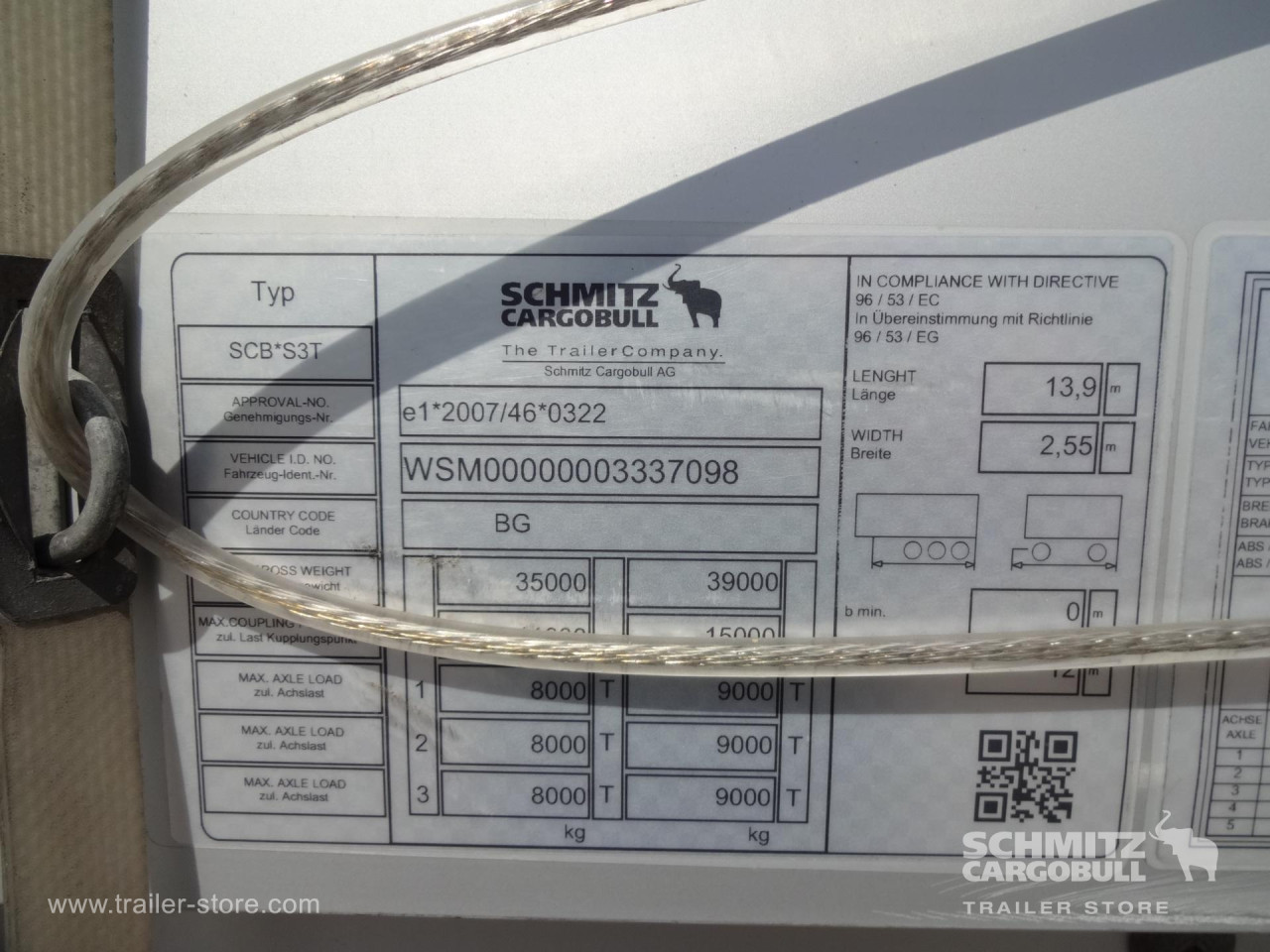 Schmitz Cargobull Curtainsider Standard 