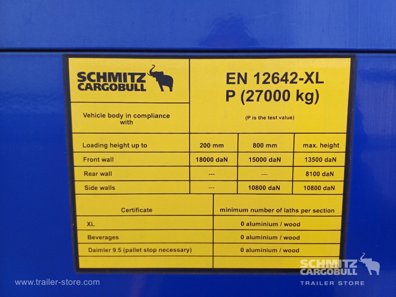 Schmitz Cargobull Curtainsider Mega 