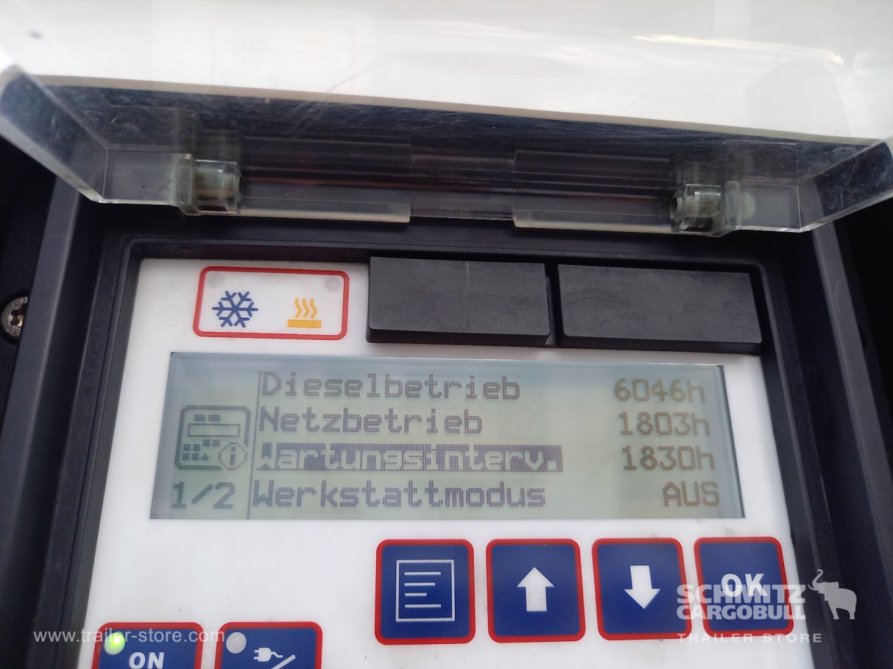 Schmitz Cargobull Tiefkühler Standard Doppelstock Trennwand 