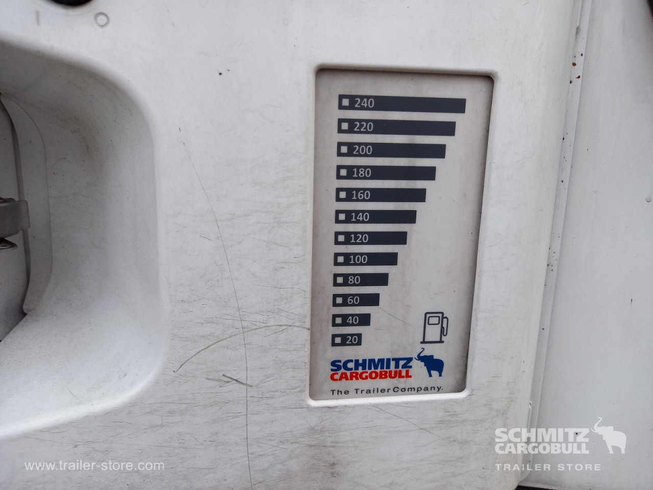 Schmitz Cargobull Tiefkühler Standard Doppelstock Trennwand 