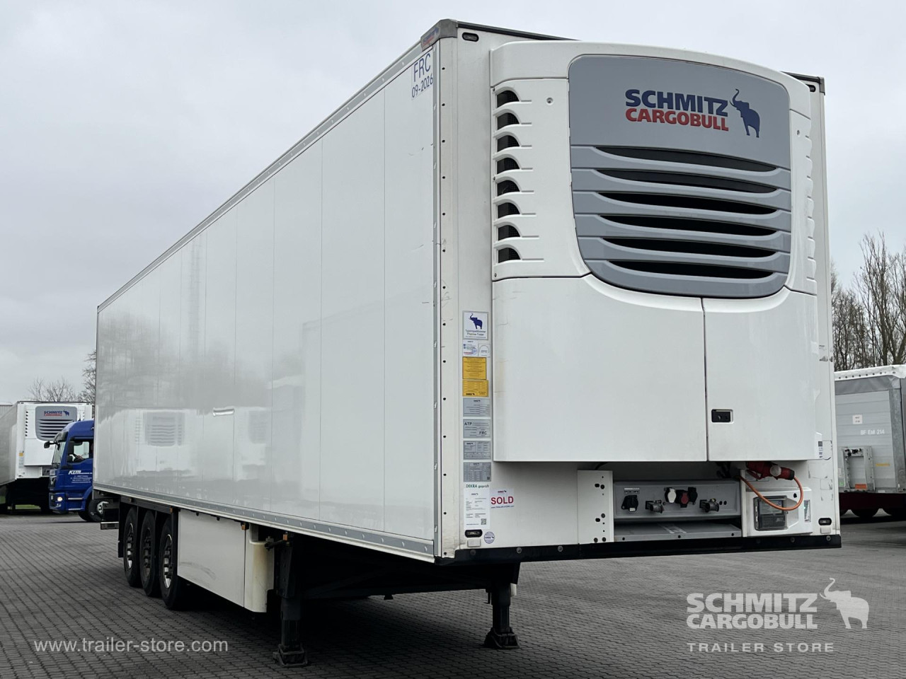 Schmitz Cargobull Tiefkühler Standard Doppelstock Trennwand 