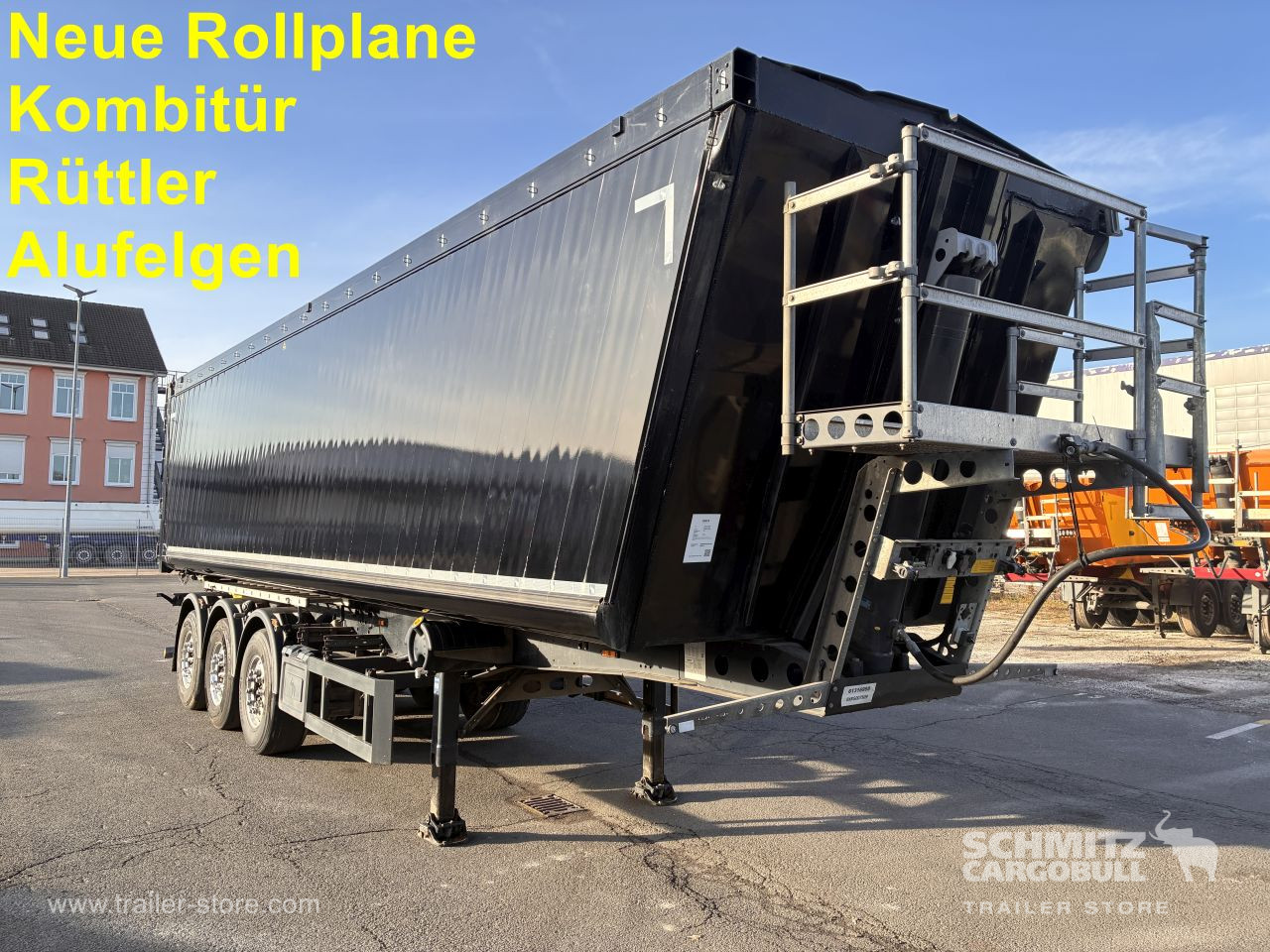 Schmitz Cargobull Kipper Alukastenmulde 49m³ 