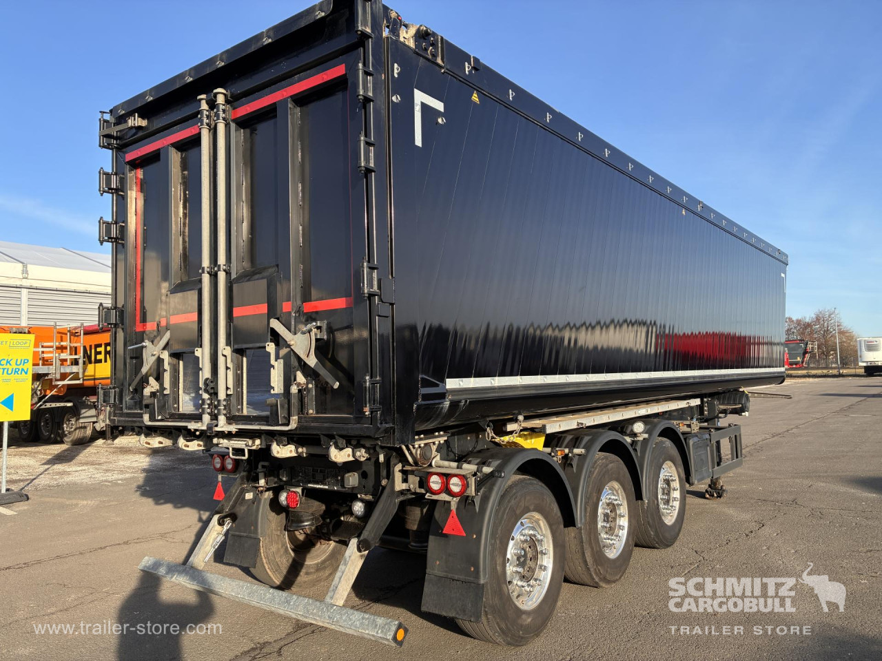 Schmitz Cargobull Kipper Alukastenmulde 49m³ 