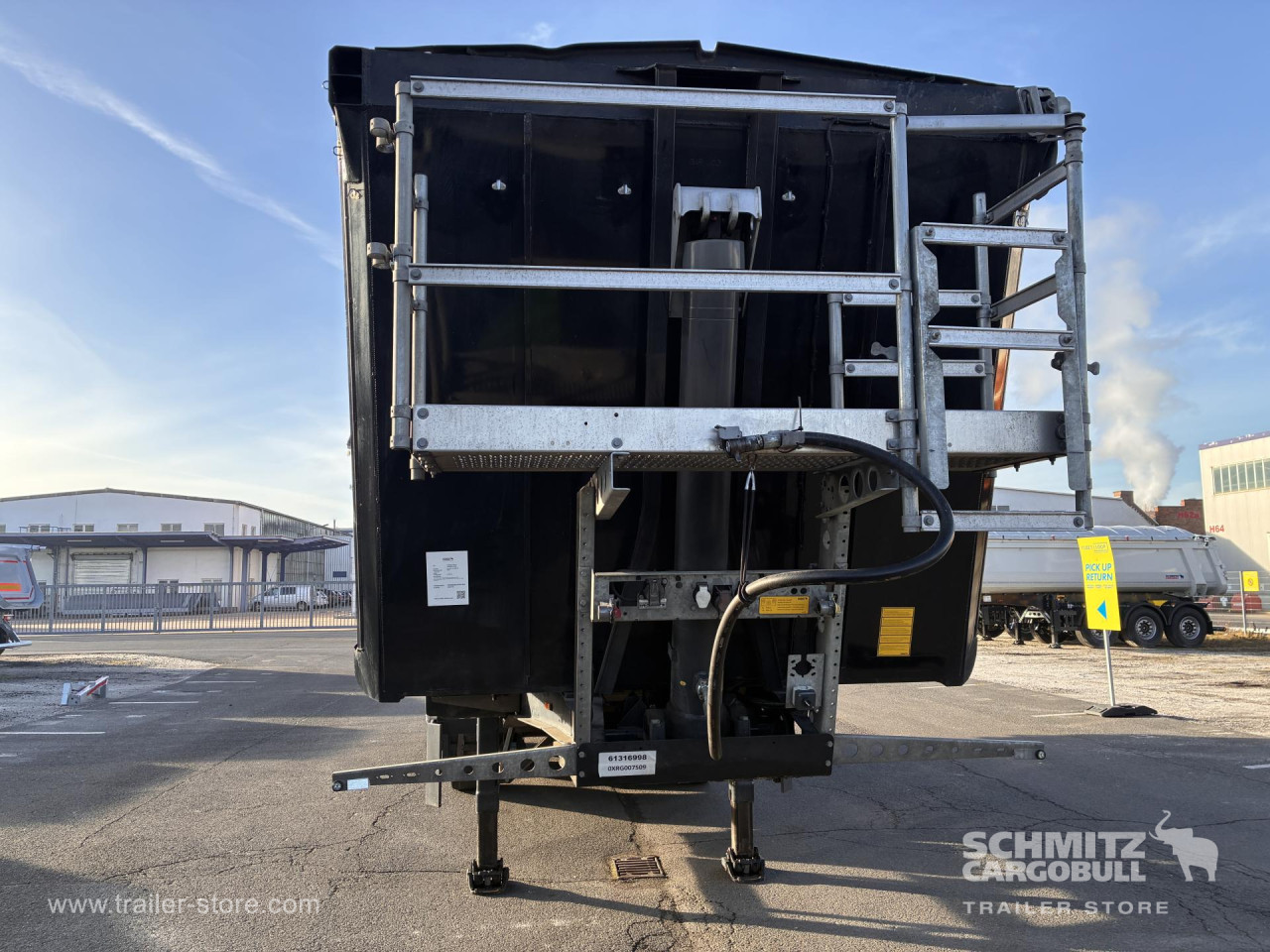 Schmitz Cargobull Kipper Alukastenmulde 49m³ 