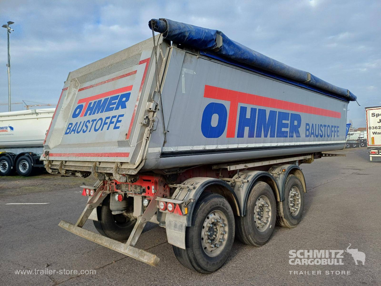 Schmitz Cargobull Kipper Alukastenmulde 27m³ 