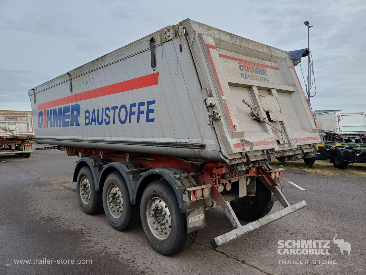 Schmitz Cargobull Kipper Alukastenmulde 29m³ 