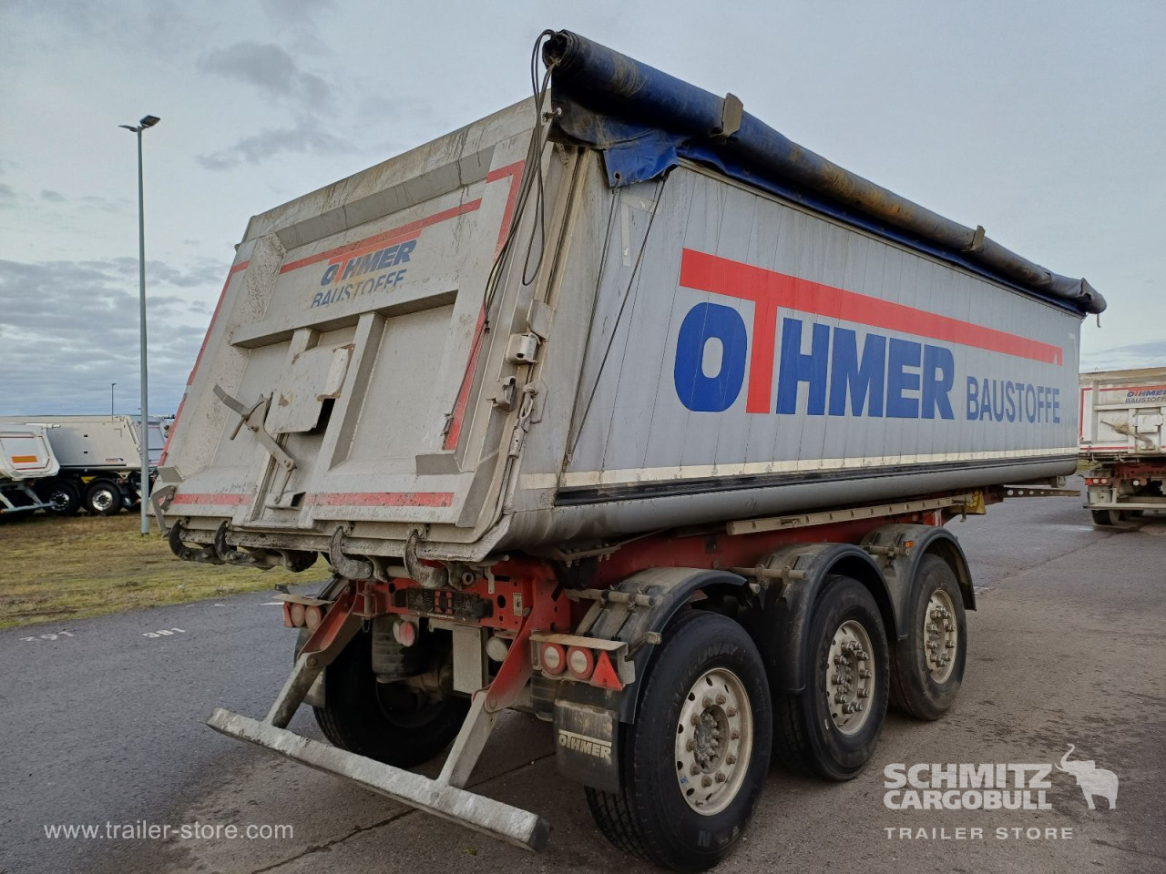 Schmitz Cargobull Kipper Alukastenmulde 29m³ 