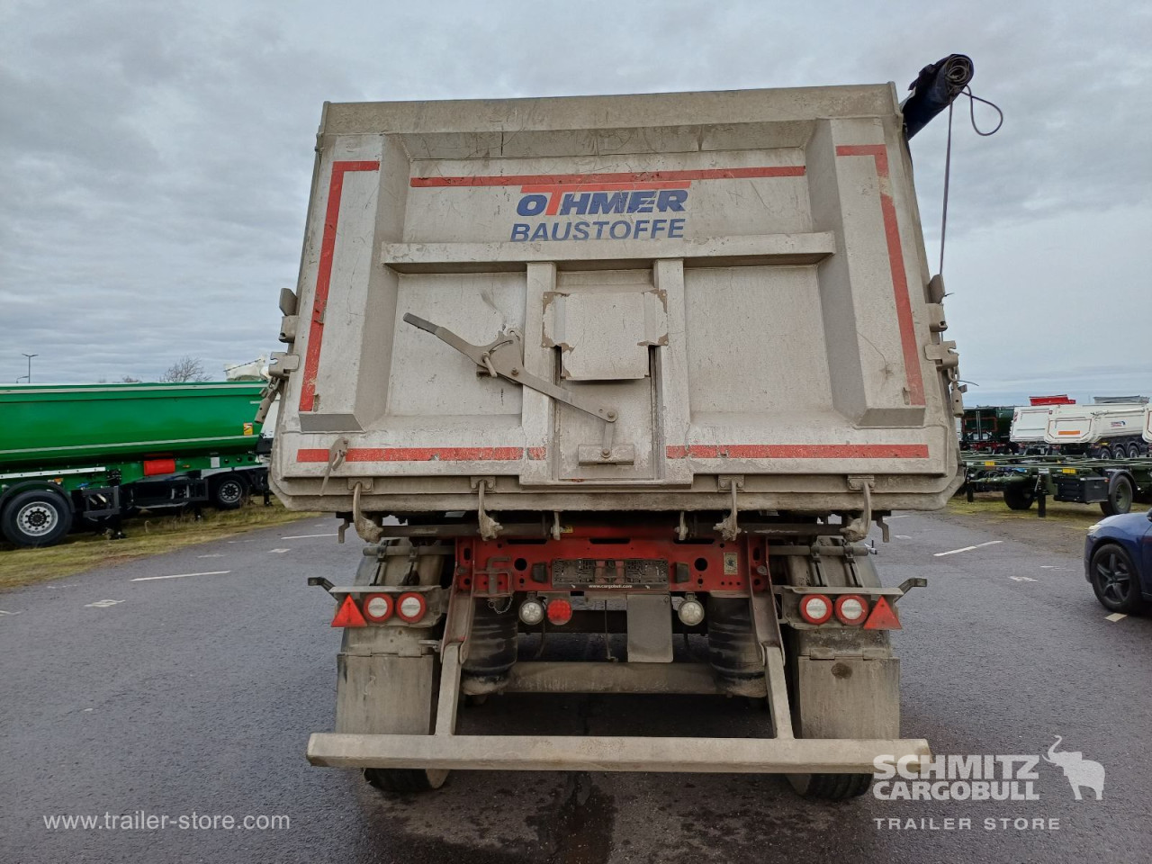 Schmitz Cargobull Kipper Alukastenmulde 29m³ 