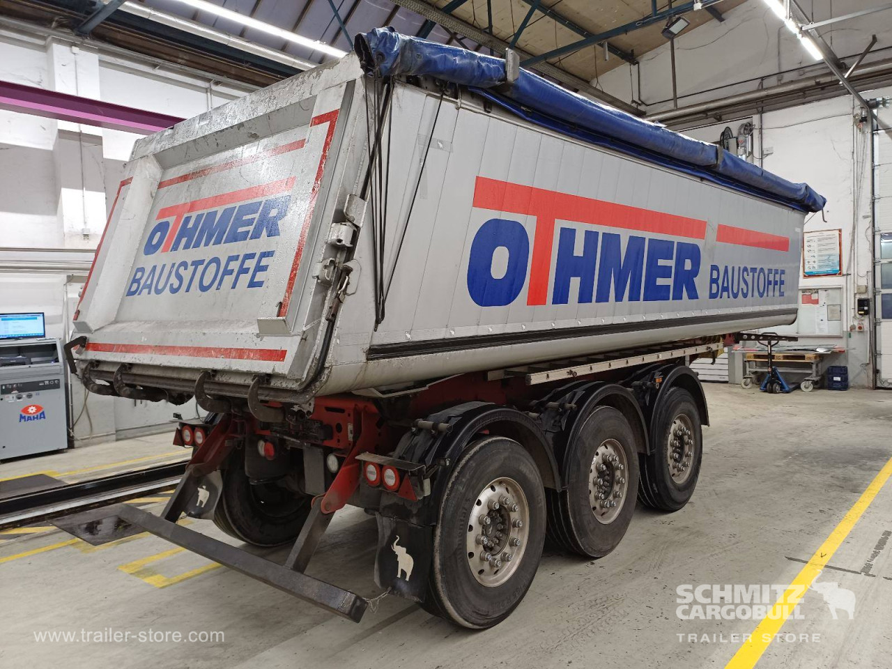 Schmitz Cargobull Kipper Alukastenmulde 27m³ 