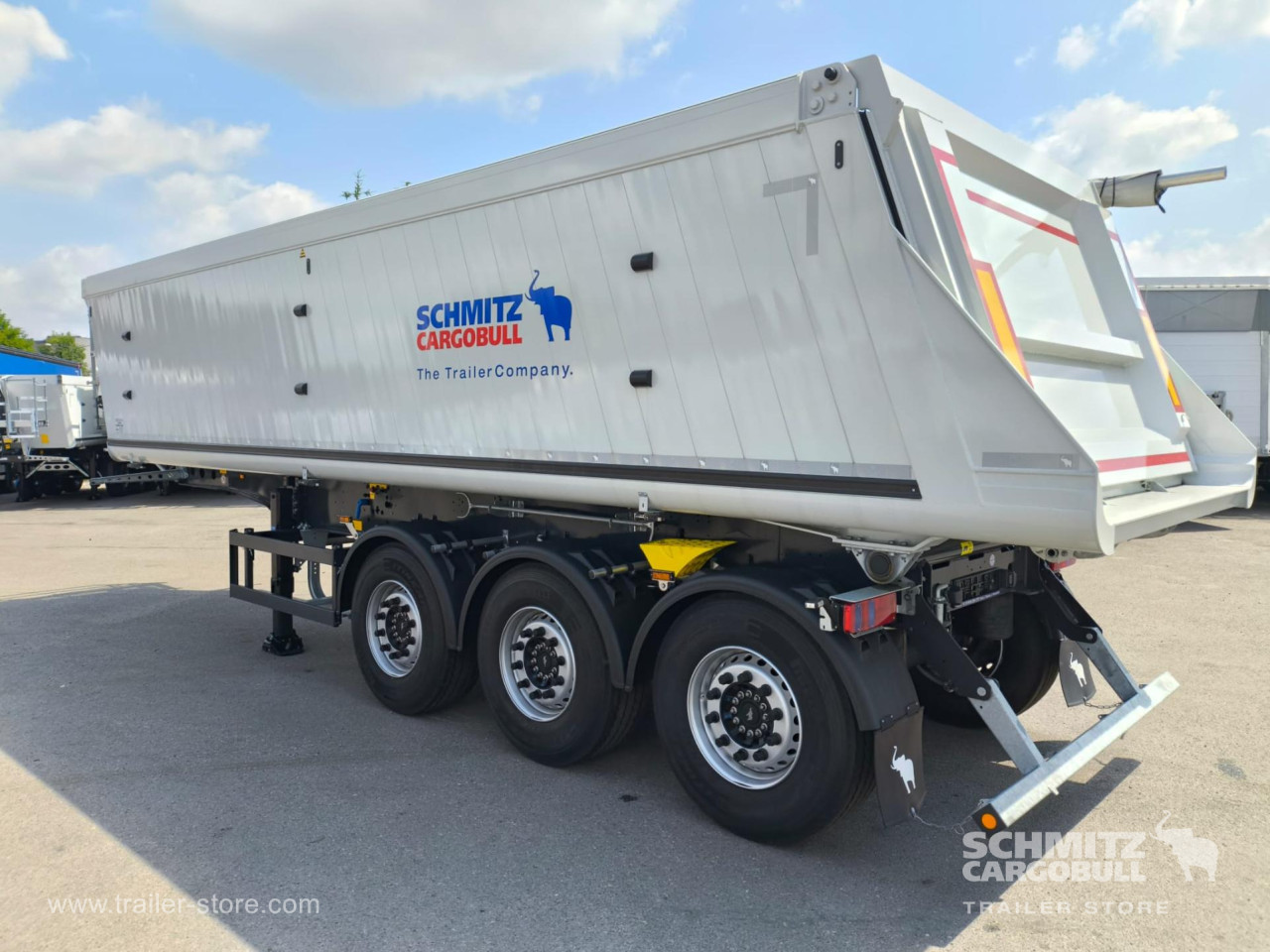 Schmitz Cargobull Tipper alu-square sided body 33m³ 