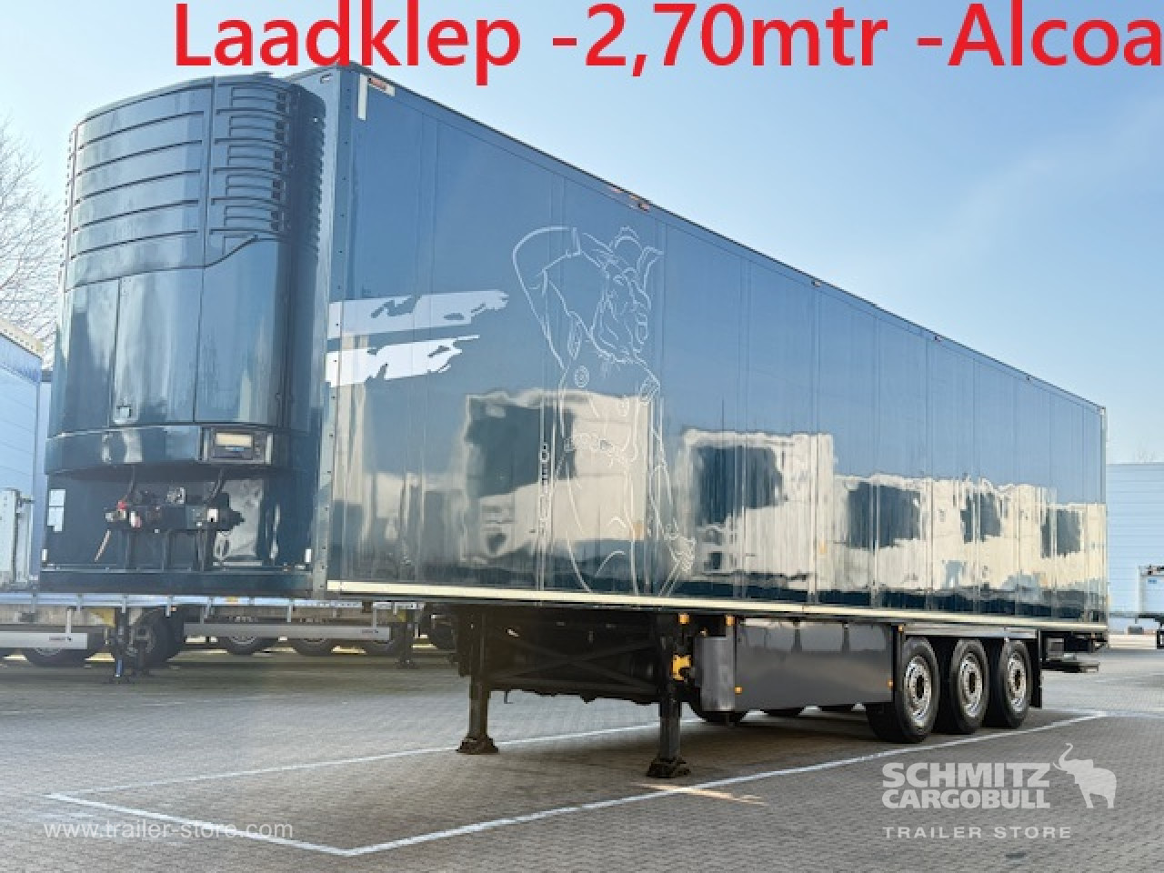 Schmitz Cargobull Oplegger Vries Standard Double deck Taillift 