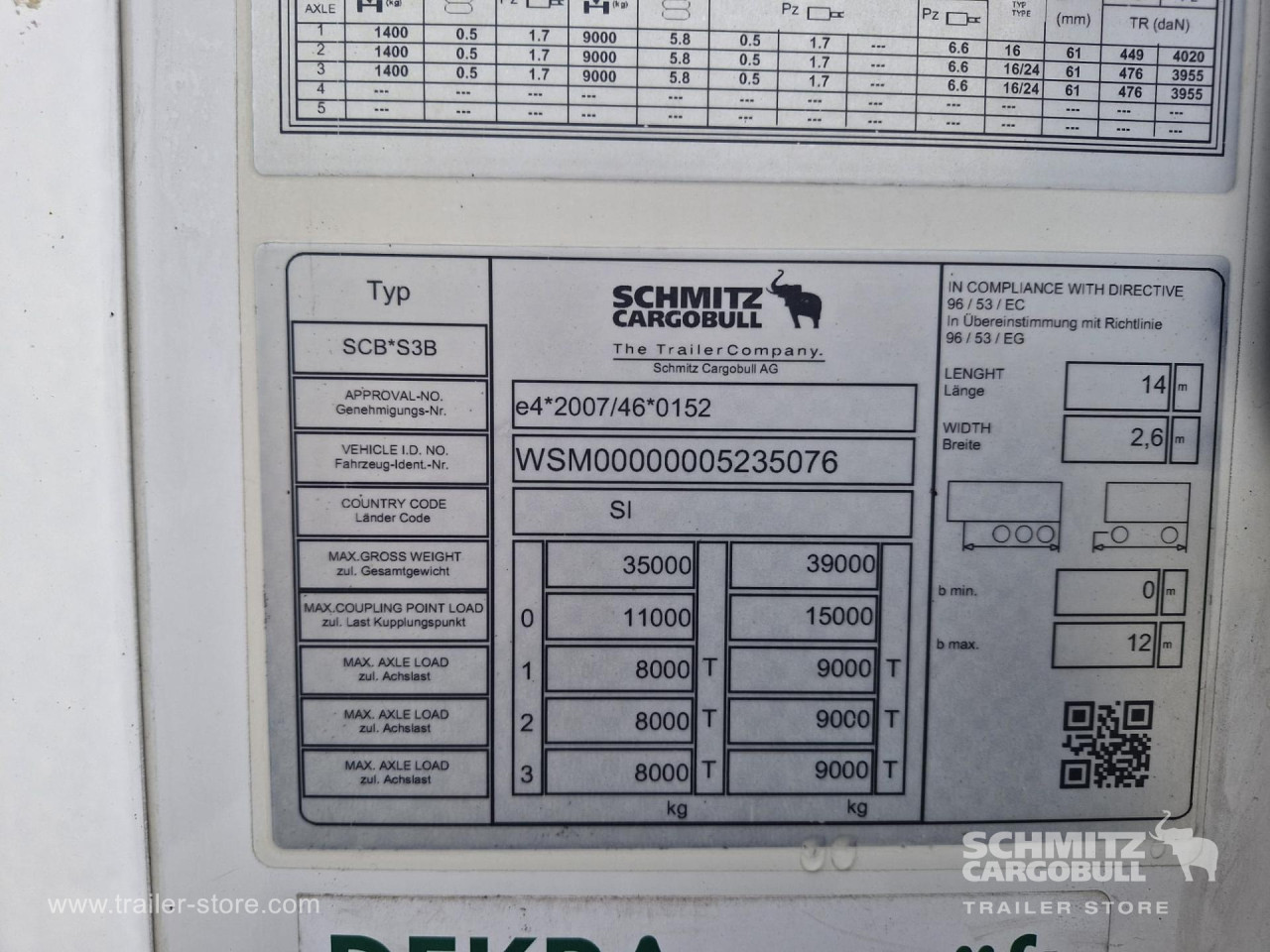 Schmitz Cargobull Reefer Multitemp 