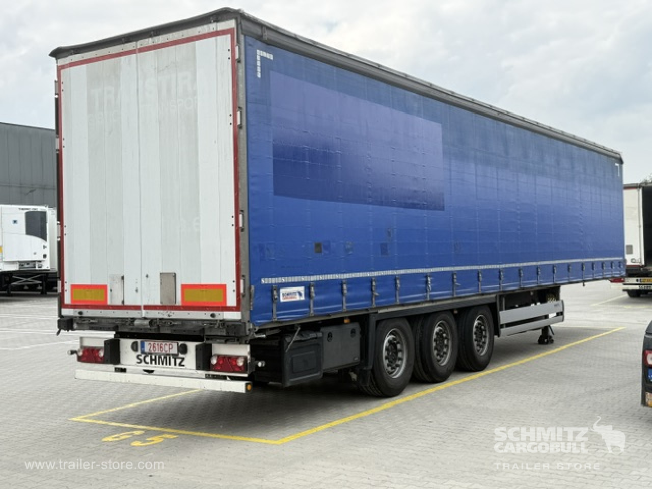 Schmitz Cargobull Oplegger Schuifzeil Bordwandsider 