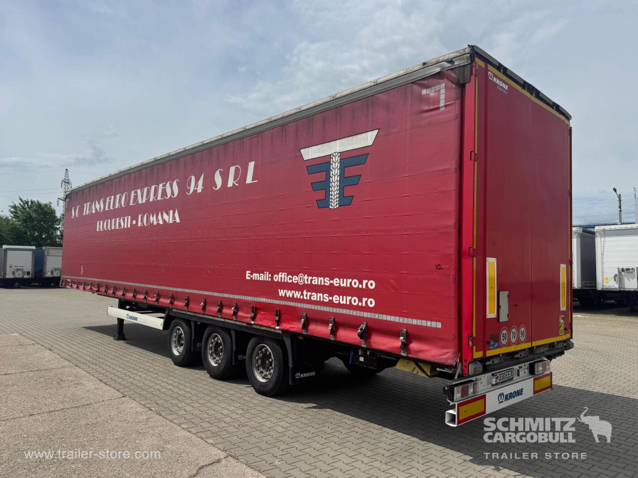 Krone Curtainsider Mega 