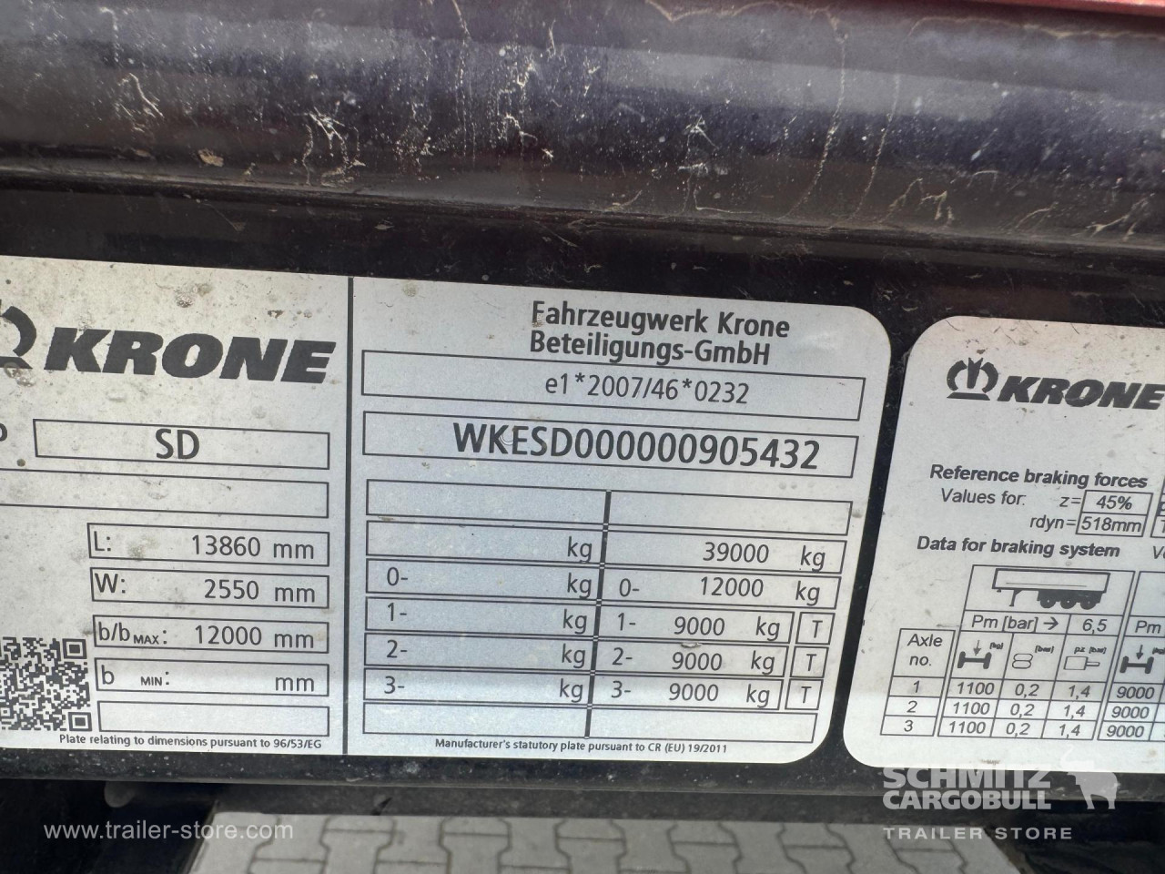 Krone Curtainsider Standard 