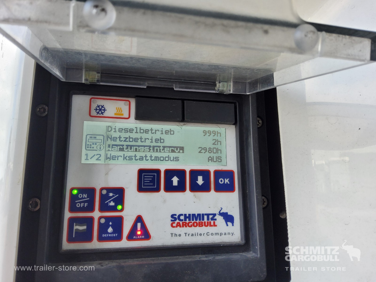 Schmitz Cargobull Tiefkühler Standard Doppelstock Trennwand Ladebordwand 