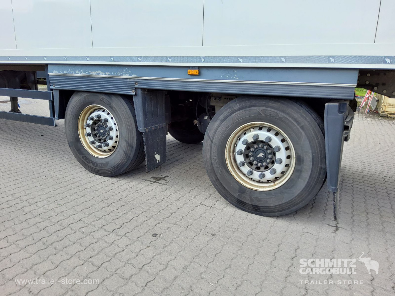 Schmitz Cargobull Tiefkühler Standard Doppelstock Trennwand Ladebordwand 