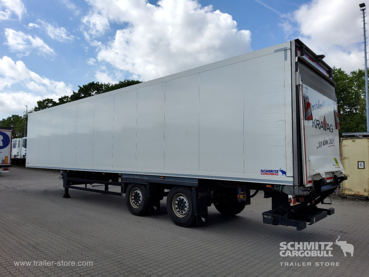 Schmitz Cargobull Tiefkühler Standard Doppelstock Trennwand Ladebordwand 