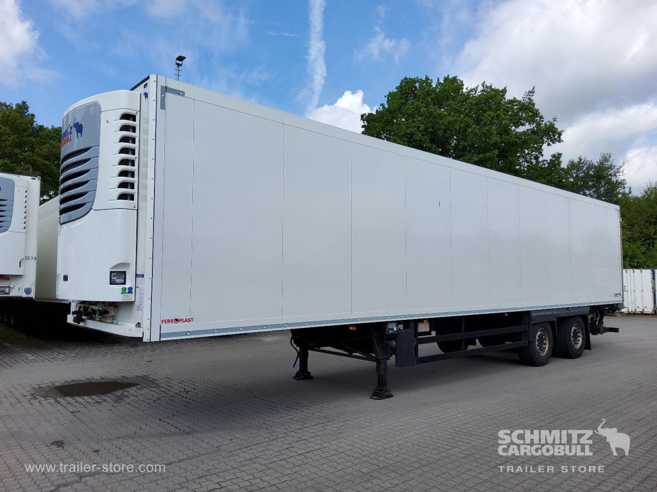 Schmitz Cargobull Tiefkühler Standard Doppelstock Trennwand Ladebordwand 
