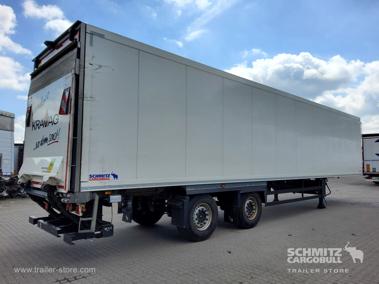 Schmitz Cargobull Tiefkühler Standard Doppelstock Trennwand Ladebordwand 