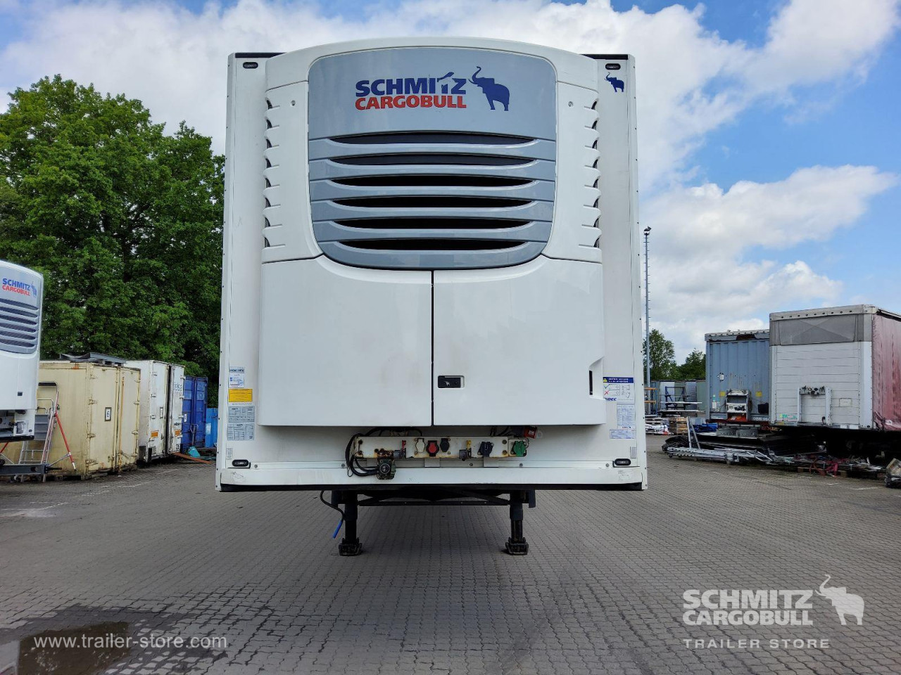 Schmitz Cargobull Tiefkühler Standard Doppelstock Trennwand Ladebordwand 