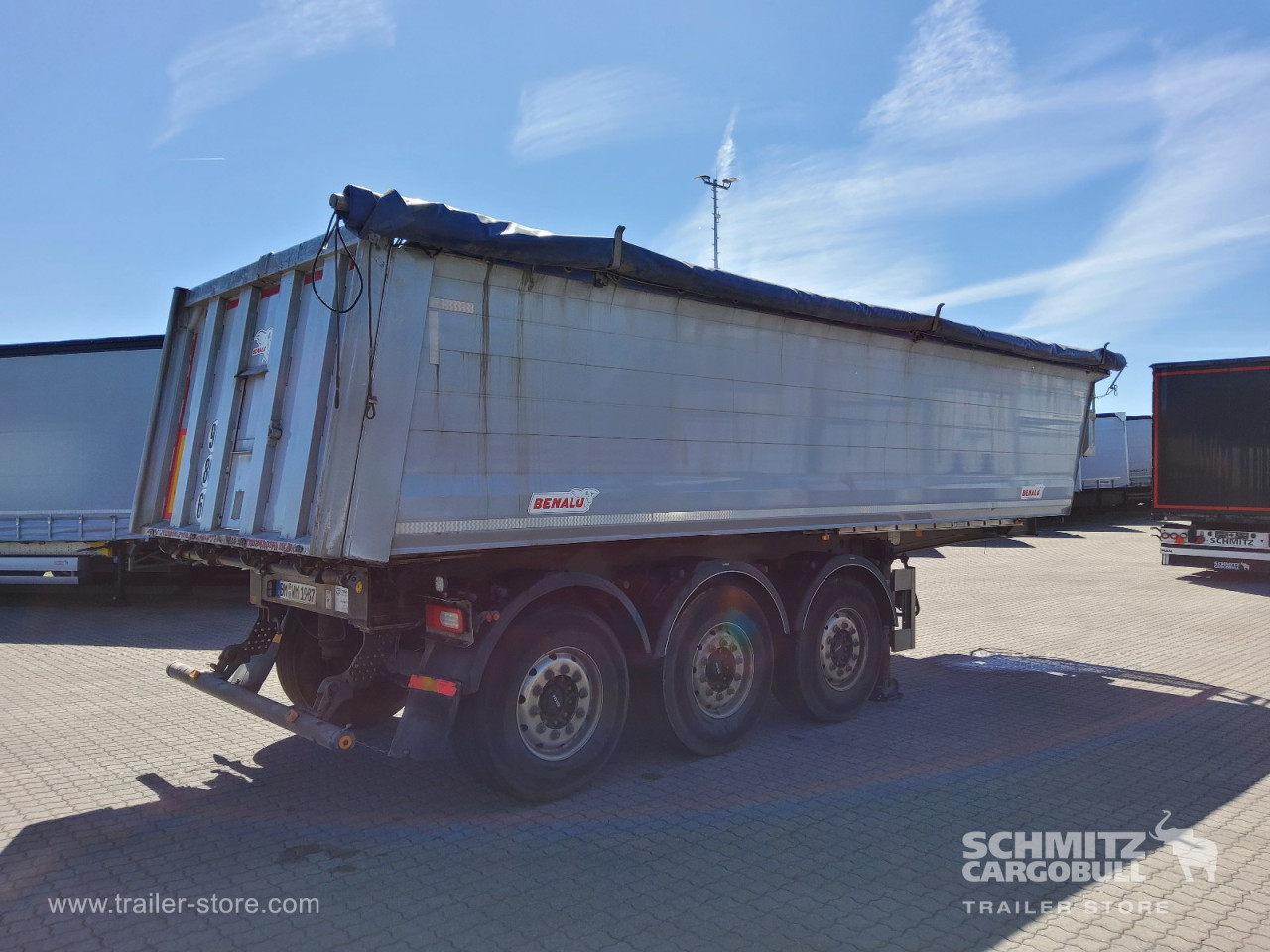 BENALU Kipper Alukastenmulde 27m³ 