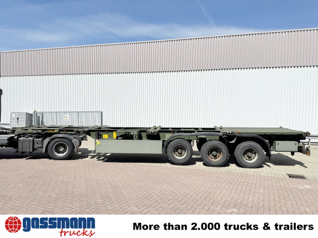 Doll U-74.0 3-Achs Containerchassis, 2x20/20/30/40ft, 