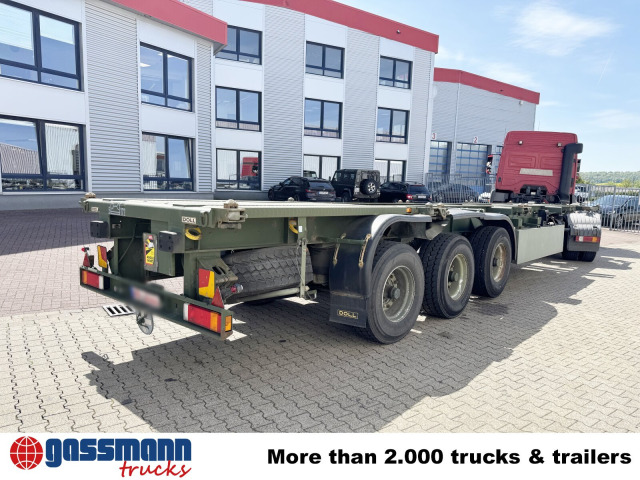 Doll U-74.0 3-Achs Containerchassis, 2x20/20/30/40ft, 