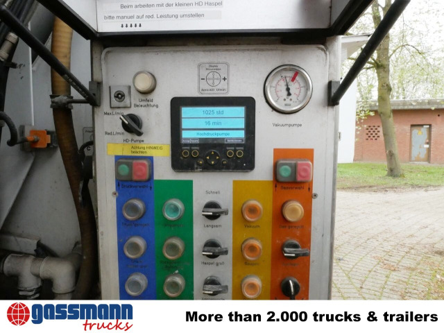 Mercedes Benz Actros 3551 8x2/6, Wiedemann Super 2000, Saug- 