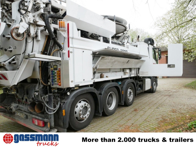 Mercedes Benz Actros 3551 8x2/6, Wiedemann Super 2000, Saug- 