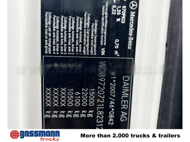 Mercedes Benz Atego 1522 K 4x2, Winterdienstausstattung 