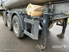 Schmitz Cargobull Semitrailer Tipper Steel half pipe body 25m³ 
