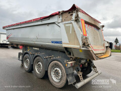Schmitz Cargobull Semitrailer Tipper Steel half pipe body 25m³ 