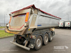 Schmitz Cargobull Semitrailer Tipper Steel half pipe body 25m³ 