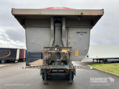Schmitz Cargobull Semitrailer Tipper Steel half pipe body 25m³ 