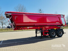 Schmitz Cargobull Oplegger Kipper Staal rond 27m³ 