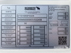 Schmitz Cargobull Tiefkühler Standard Doppelstock Trennwand 