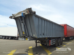 STAS Semitrailer Tipper Alu-square sided body 