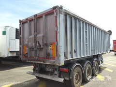 STAS Semitrailer Tipper Alu-square sided body 