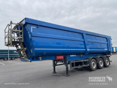 Schmitz Cargobull Semitrailer Tipper Steel half pipe body 46m³ 