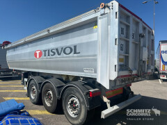 ANDERE Semitrailer Tipper Steel half pipe body 