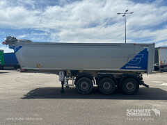 GRANDUCA Semitrailer Tipper Steel half pipe body 