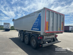 GRANDUCA Semitrailer Tipper Steel half pipe body 