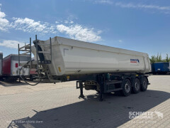 Schmitz Cargobull Tipper Steel half pipe body 28m³ 